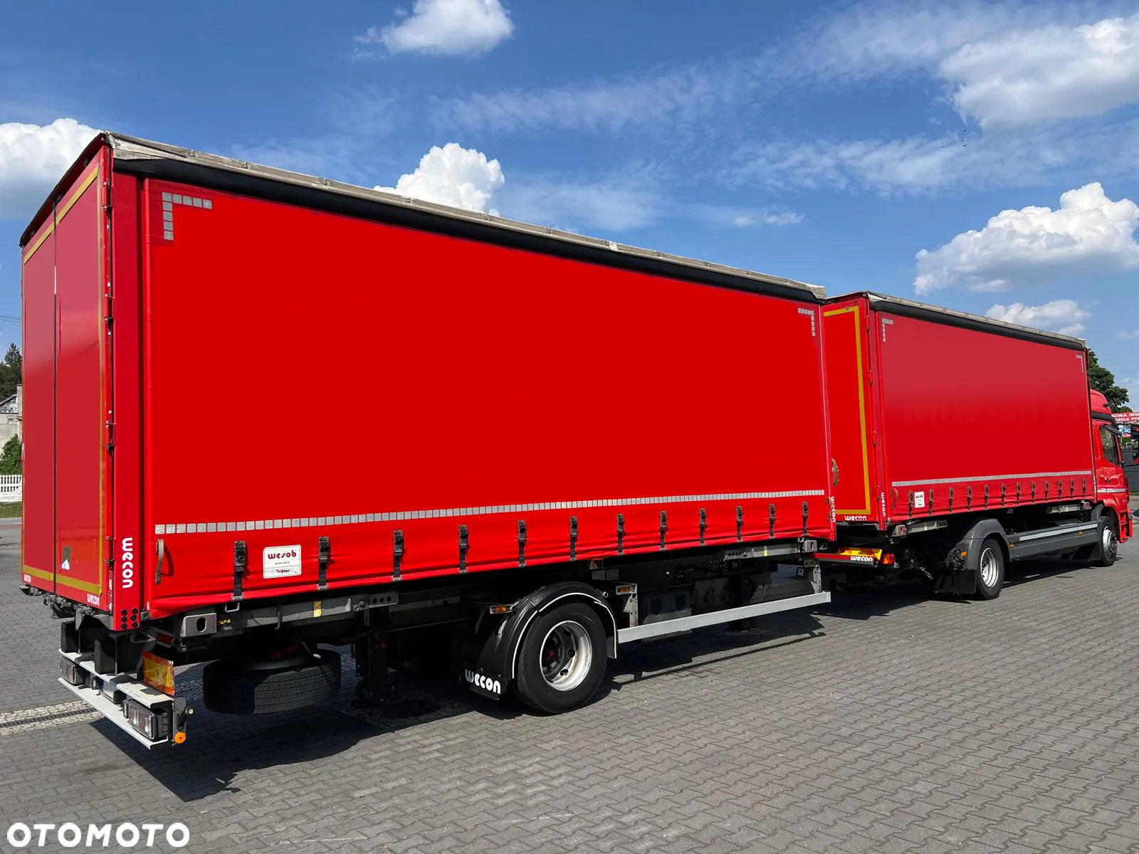 Mercedes-Benz ATEGO 1227 EURO 6 BDF FIRANKA PLANDEKA WYMIENNA ZABUDOWA - 6