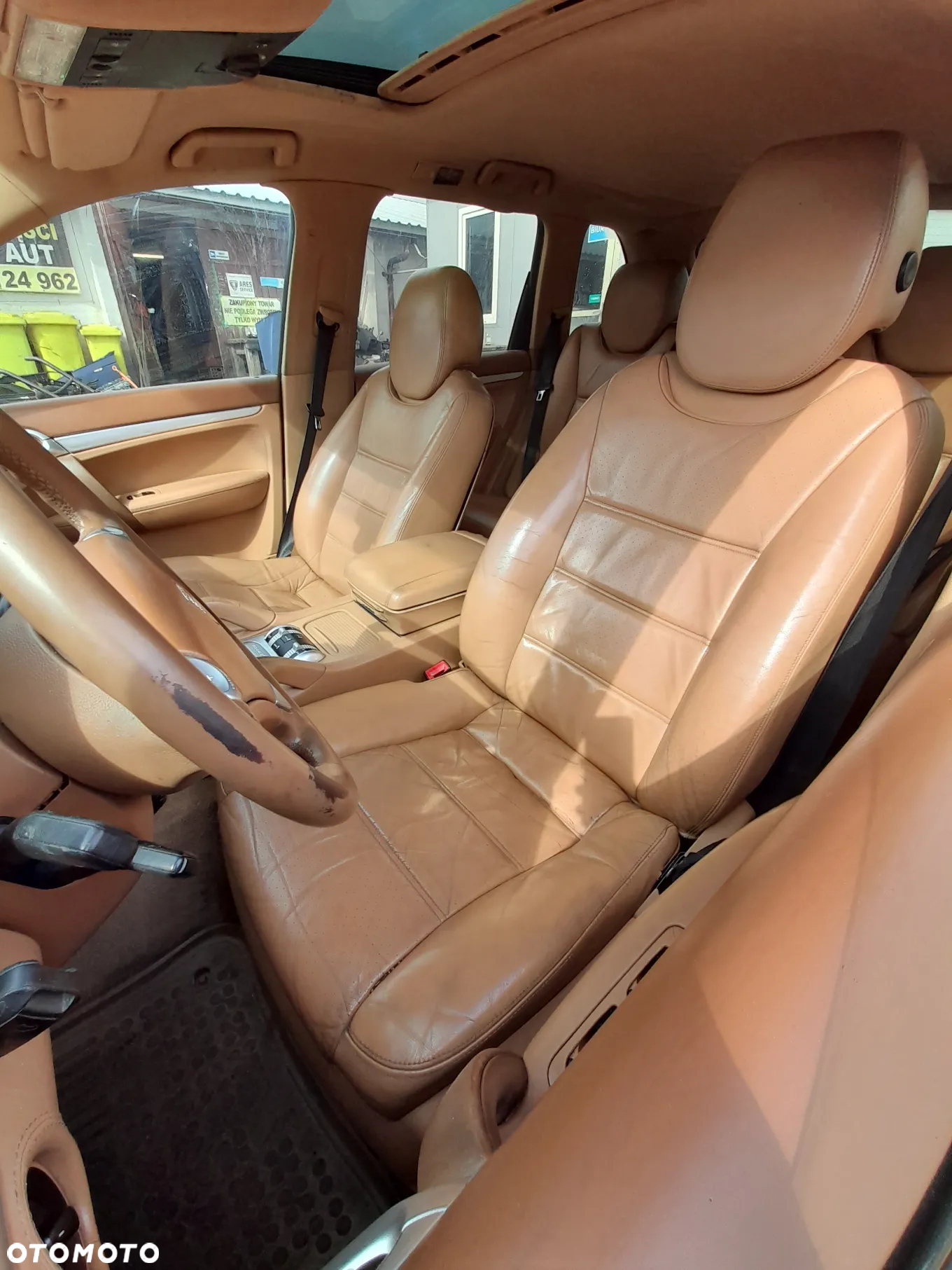 PORSCHE CAYENNE S KOMPLET FOTELI I BOCZKÓW DRZWI BOCZKI FOTELE FOTEL KANAPA - 20