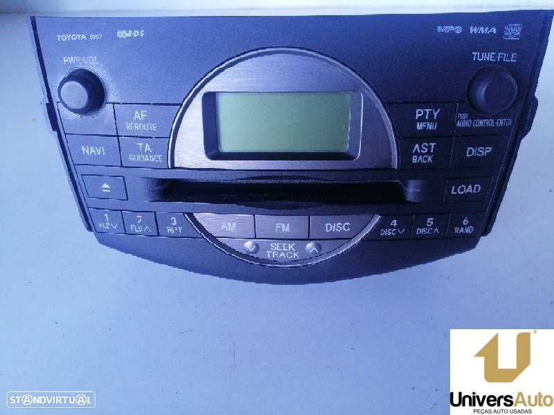 SISTEMA AUDIO / RADIO CD TOYOTA RAV 4 III 2008 -8612042220 - 2