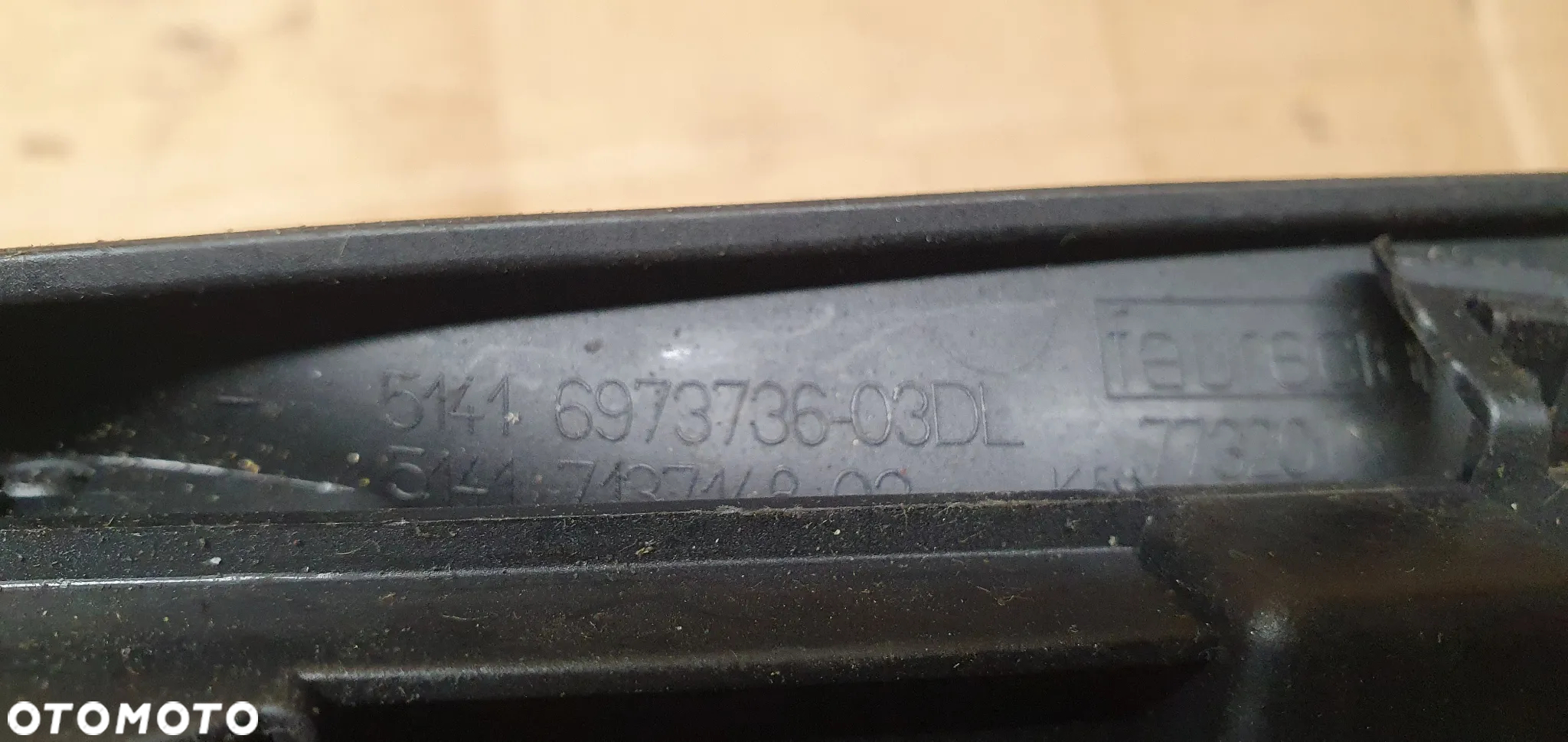 Klamka wewnętrzna prawy przód BMW X5 E70 6973736 6974296 - 6