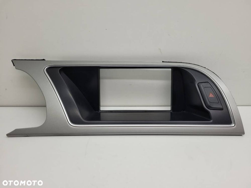 RAMKA WYŚWIETLACZA KOKPITU DEKOR AUDI A5 8T 8T1857186H - 1