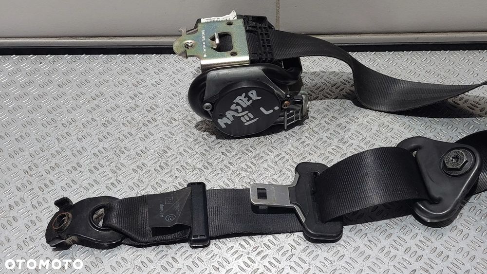 PAS BEZPIECZEŃSTWA LEWY KIEROWCY RENAULT MASTER III 3  2,3 DCI NR 868840018R - 1