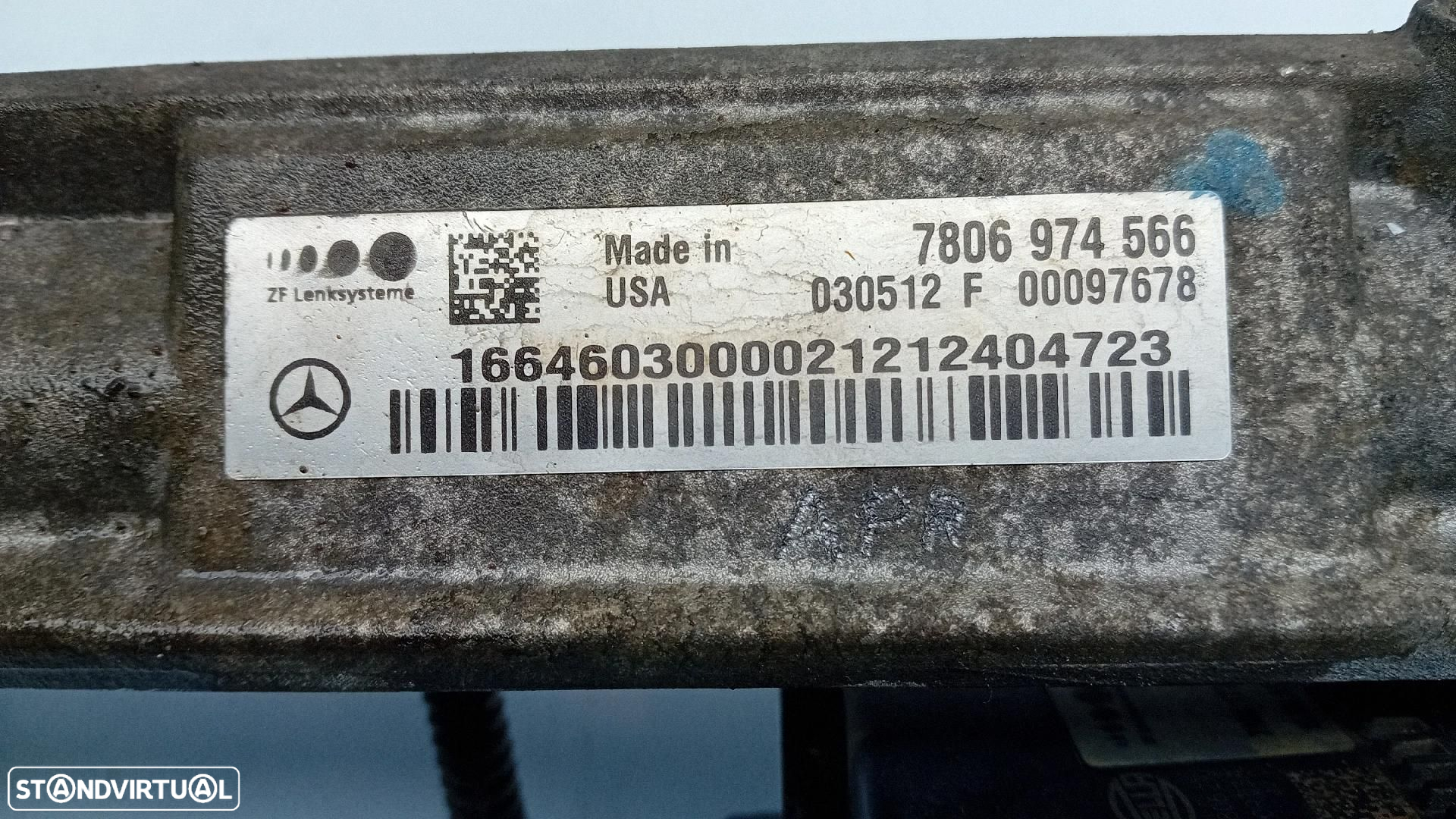 Caixa de direção MERCEDES-BENZ Classe M (W166) - 8
