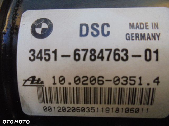 pompa abs dsc bmw e81 e87 e90 e91 6784763 6784764 - 1