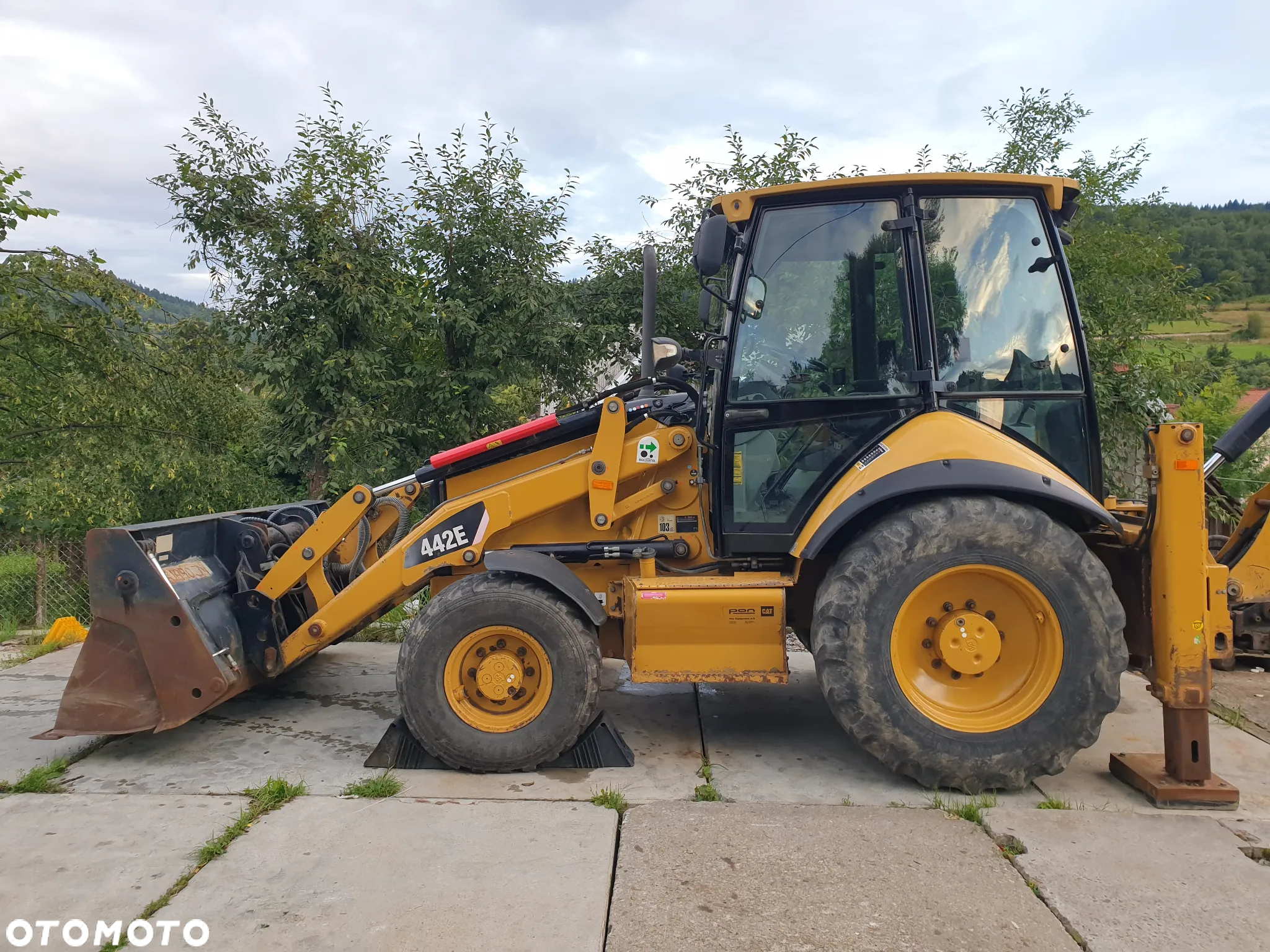 Caterpillar 432 CAT 442 PRZEBIEG 4000h Najbogatsza wersja - 17