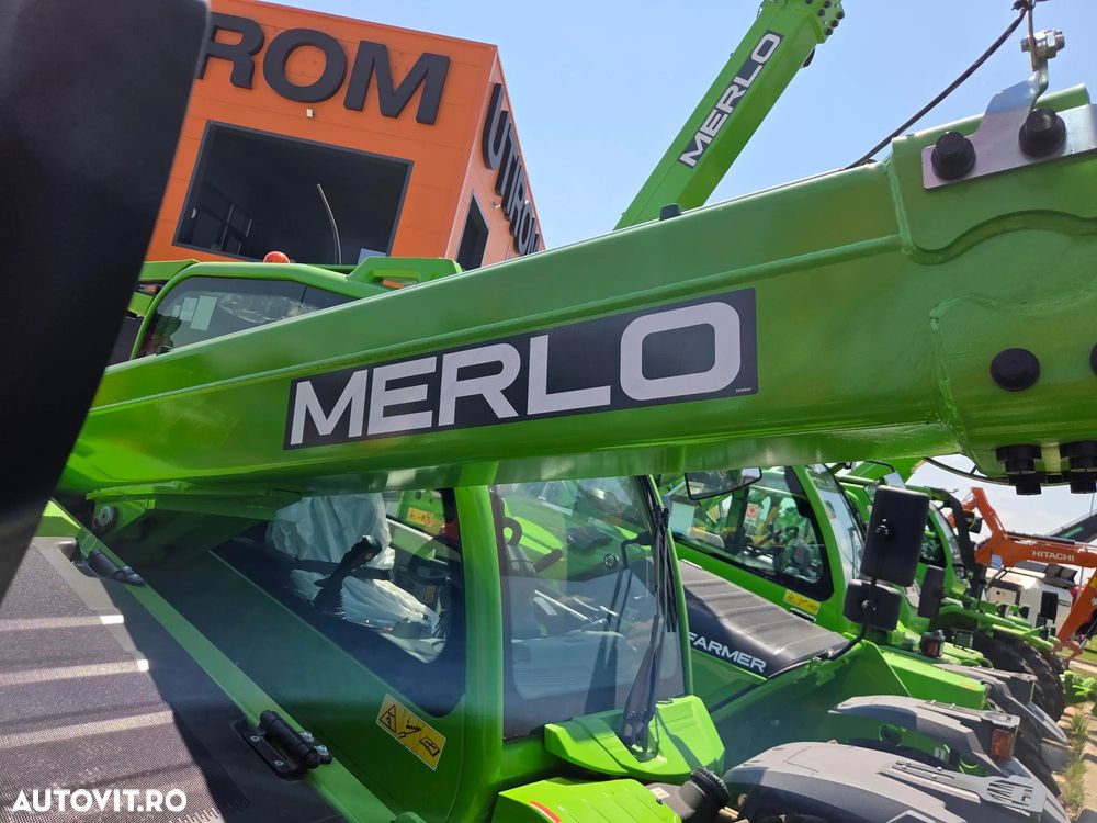 Merlo TF35.7-140, ridica 3,5t la 7m, motor Deutz 140CP, cupa si furci, transmisie 4x4, aer conditionat, Masa operatinala 6800kg, lungime 4,4m, latime 2,3m, produs in ITALIA, garantie 1 an, posibilitate leasing-PROMOTIE 81.900 EUR+Tva - 37