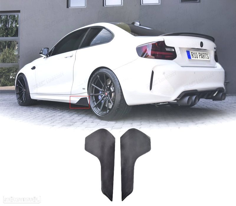 SPLITTERS EMBALADEIRAS PARA BMW SÉRIE 2 F22 F87 13- - 1