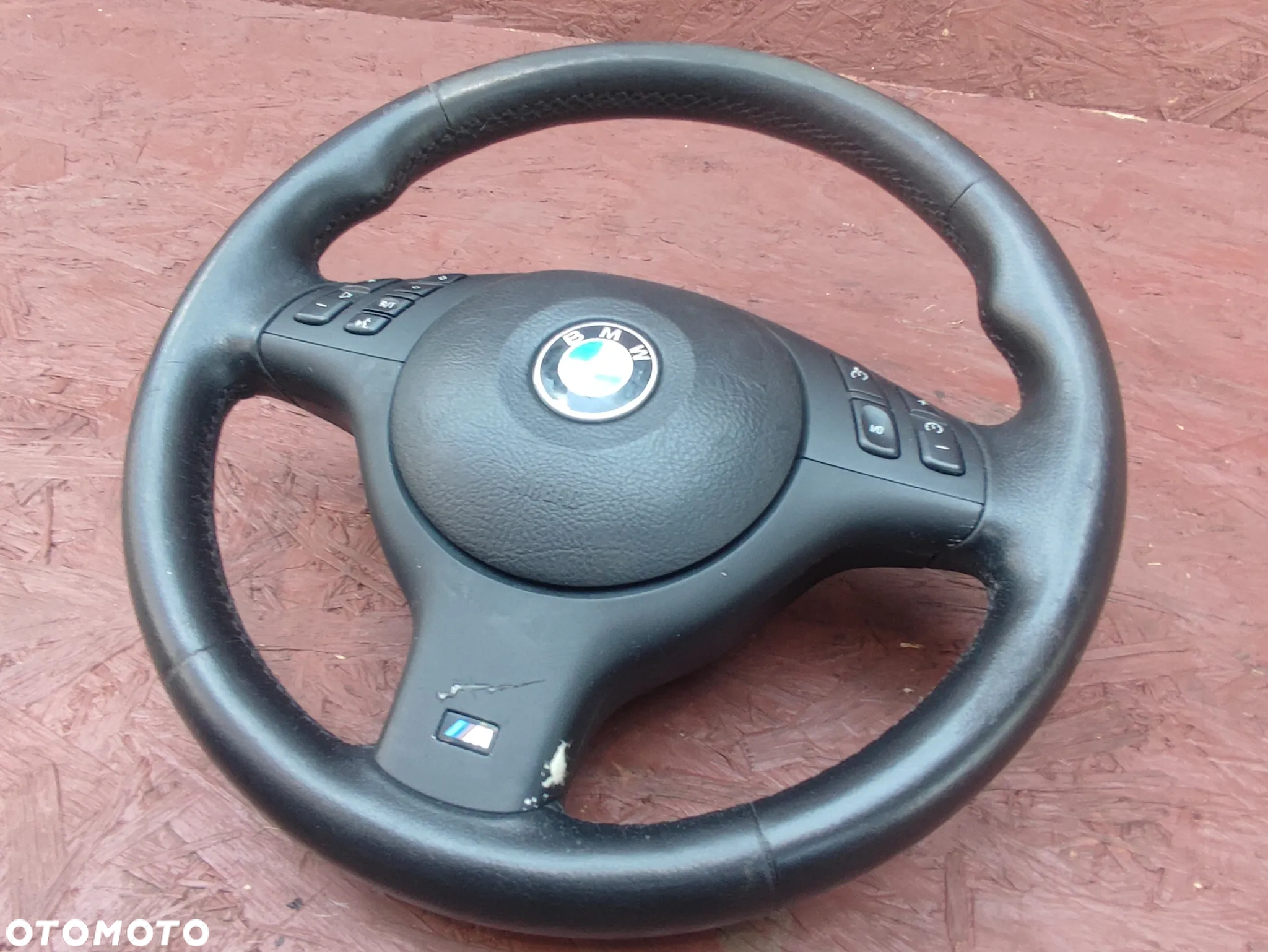 BMW E46 / E38 / E39 / E53 ORYGINALNA KIEROWNICA M-PAKIET / M3 / M5  POLIFT Z MULTIFUNKCJĄ DWU NABOJOWA W DOBRYM STANIE O NR.  32 34 2 282 022 / 32 34 2 229 230 /  32 30 6 757 891 OEM - 27