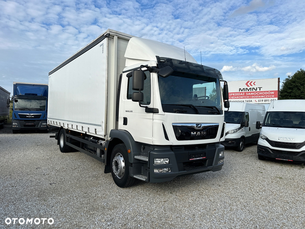 MAN TGM 18.320/perfekcyjny stan/firanka/Automat/poduszki przód i tył/Navi/super stan
