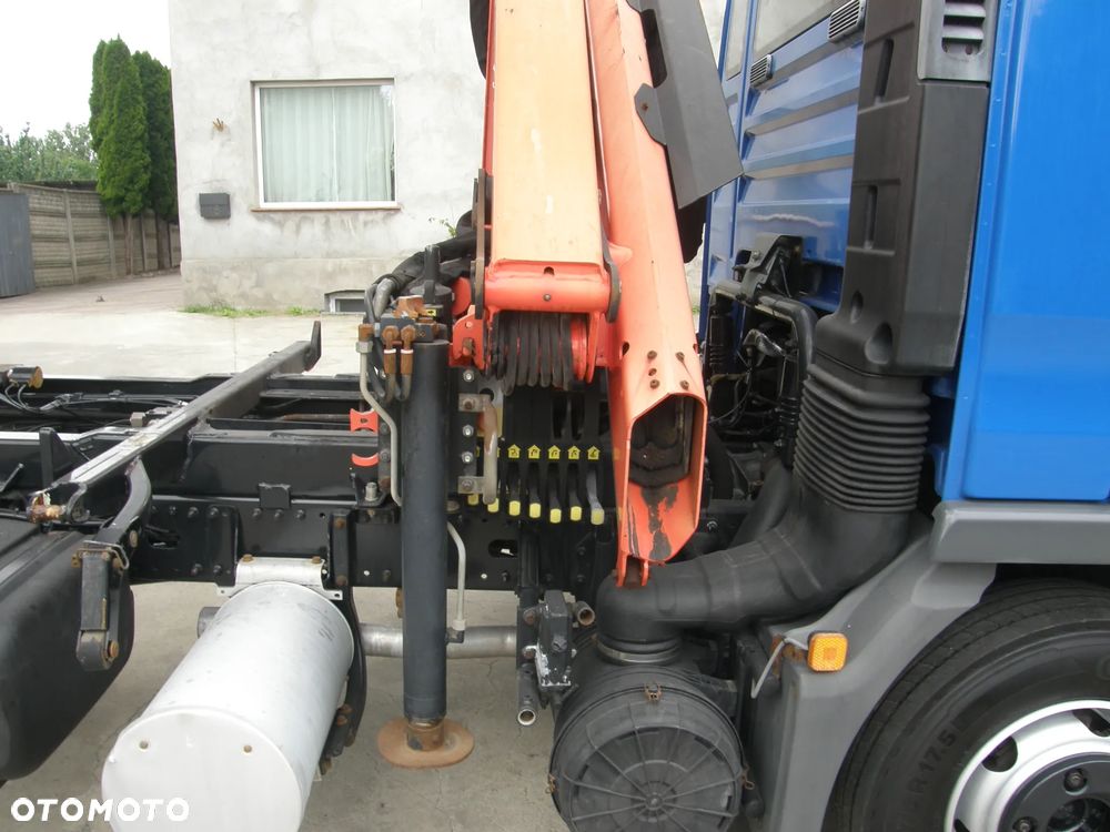 MAN TGL 8.210 2006 HDS Palfinger wywrotka Meiller-Kipper z Niemiec - 8