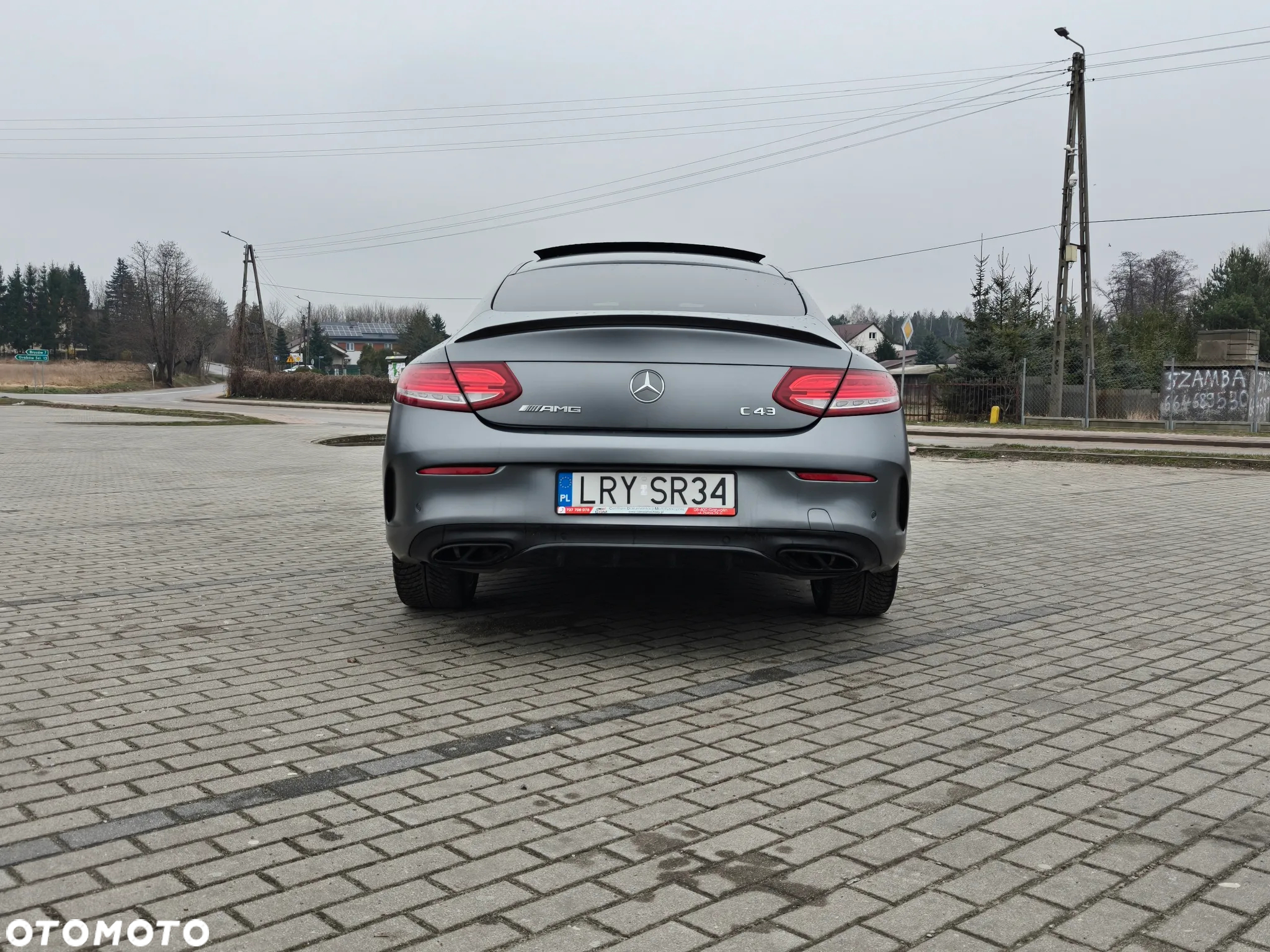 Mercedes-Benz Klasa C AMG 43 Coupe 4Matic 9G-TRONIC Night Edition - 4