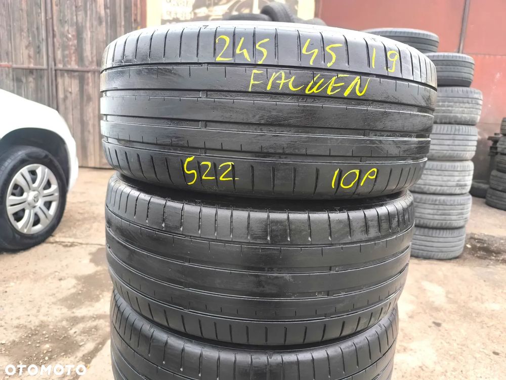 245/45R19 102Y XL Opony Letnie Lato FALKEN AZENIS FK520 5mm Legnica ALU-RAD 245/45 22r. - 2