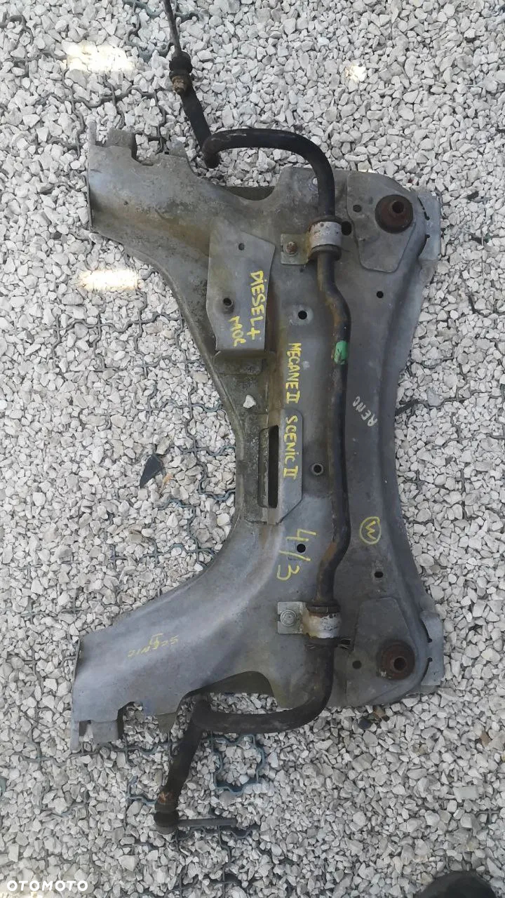 RENAULT CLIO III / MEGANE II / SCENIC II SANKI PRZEDNIE (dostępne 12 sztuk sanek) - 11