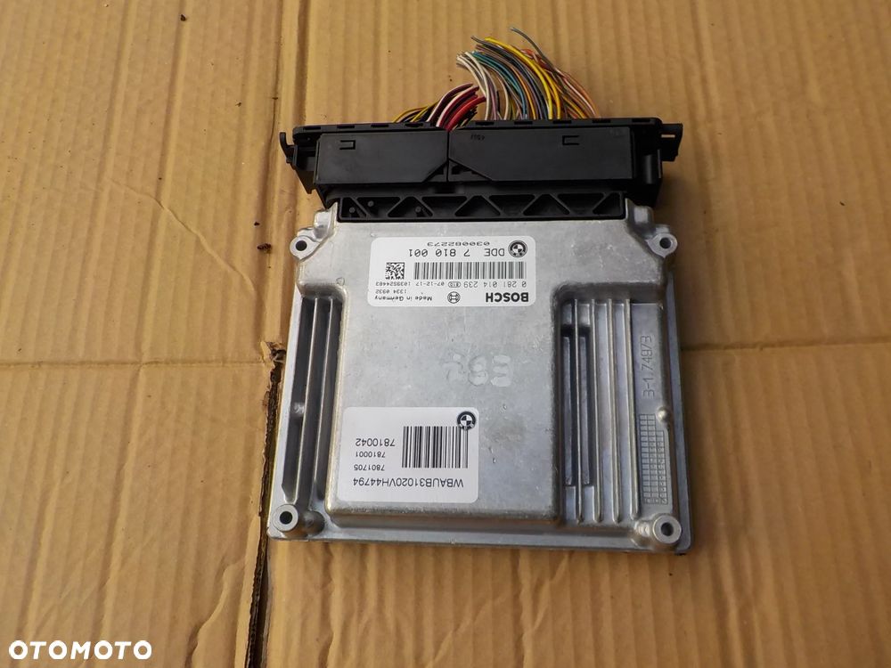 sterownik silnika bmw e87 2,0 D 0281014239 7810001 - 1
