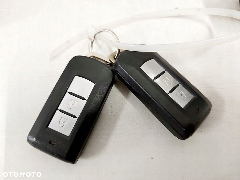 mitsubishi asx i 1 wkładka zamka kluczyk 2x pilot zestaw kluczyk czytnik - 4