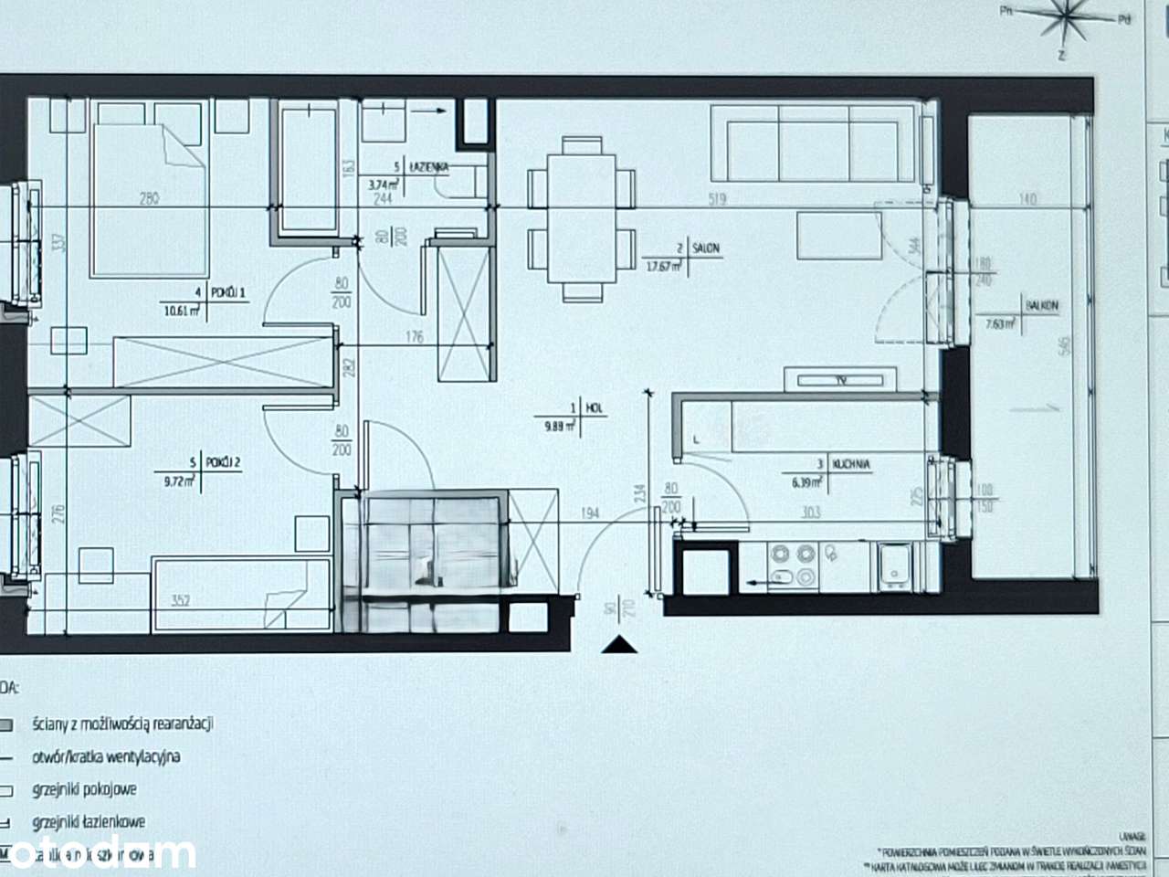 NEW/ Bemowo Chrzanów / 3 pokoje / 3 rooms