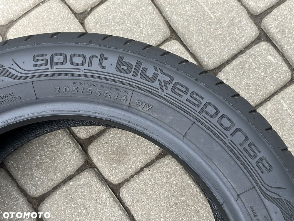 CZTERY LETNIE OPONY DUNLOP 205/55 R16 91V  6 MM BIEŻNIKA LATO - 6