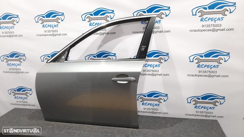 PORTA PORTAS FRENTE FRONTAL ESQUERDA BMW 41517202339 7202339 BMW SERIE 5 E60 E61 FECHO ELEVADOR MOTOR PUXADOR VIDRO - 5