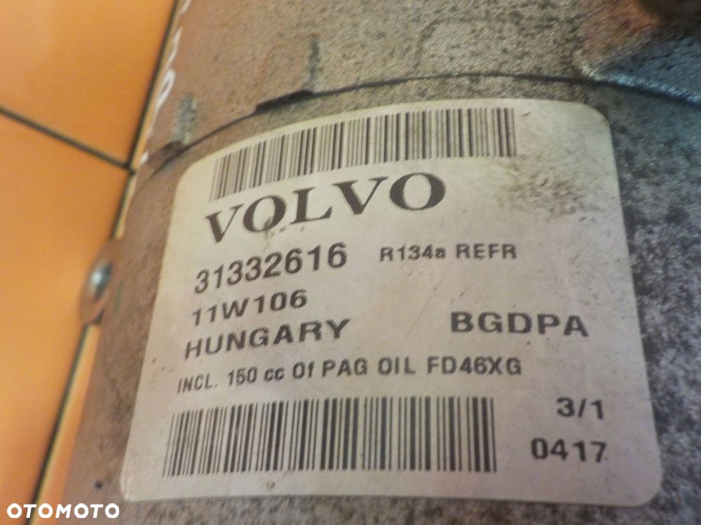 S60 V40 FOCUS 1.6 T3 T4 ECOBOOST 12r B4164T sprezarka klimatyzacji 31332616 - 5