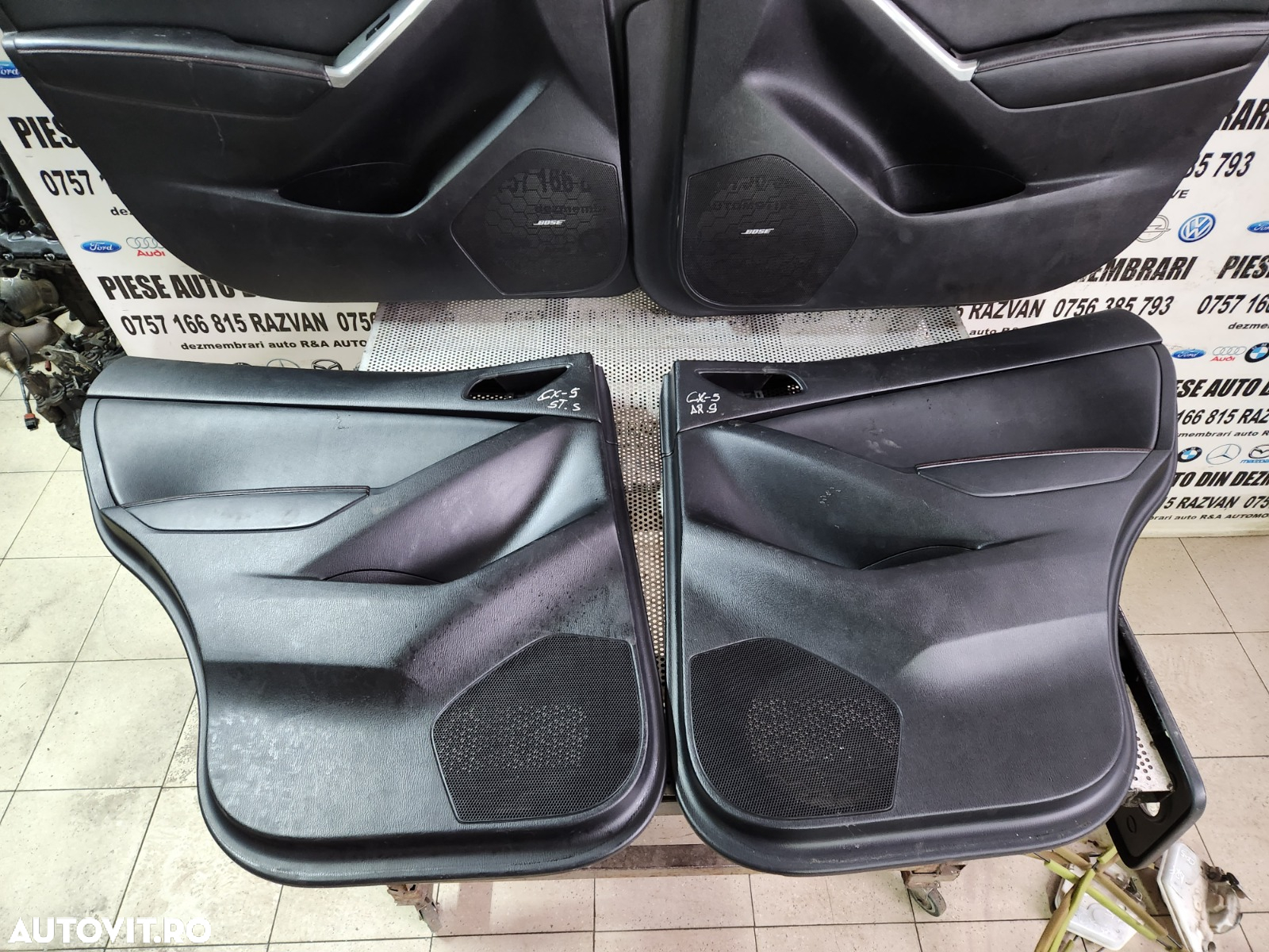Fata Tapiterie Usa Stanga Dreapta Fata Spate Din Piele Mazda CX5 CX-5 2.2 Diesel Skyactive An 2013- - 5