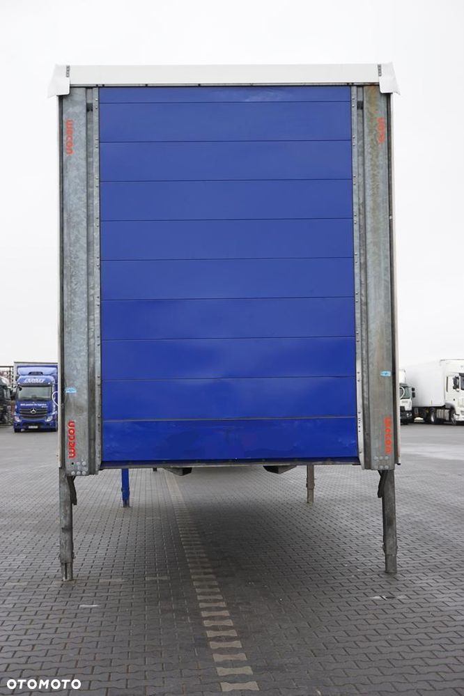 Scania WECON / ZABUDOWA / BDF / FIRANKA / DŁ. 7,82 M / 19 PALET / MEGA - 8