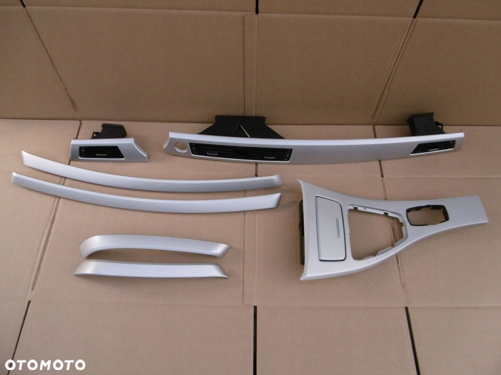 dekory listwy ozdobne wnętrza pod nawigację bmw e90 e91 lift 08-12 04cg - 1
