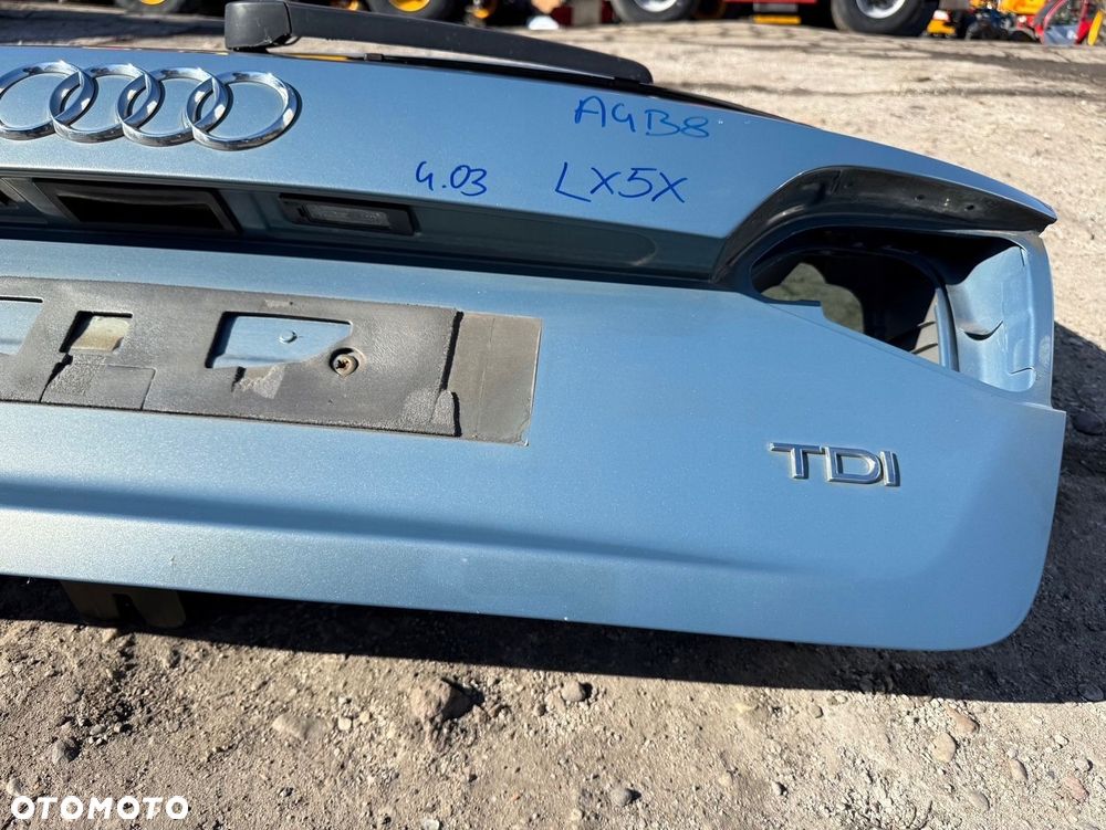 audi a4 b8 kombi avant klapa tył pokrywa bagażnika lx5x - 13