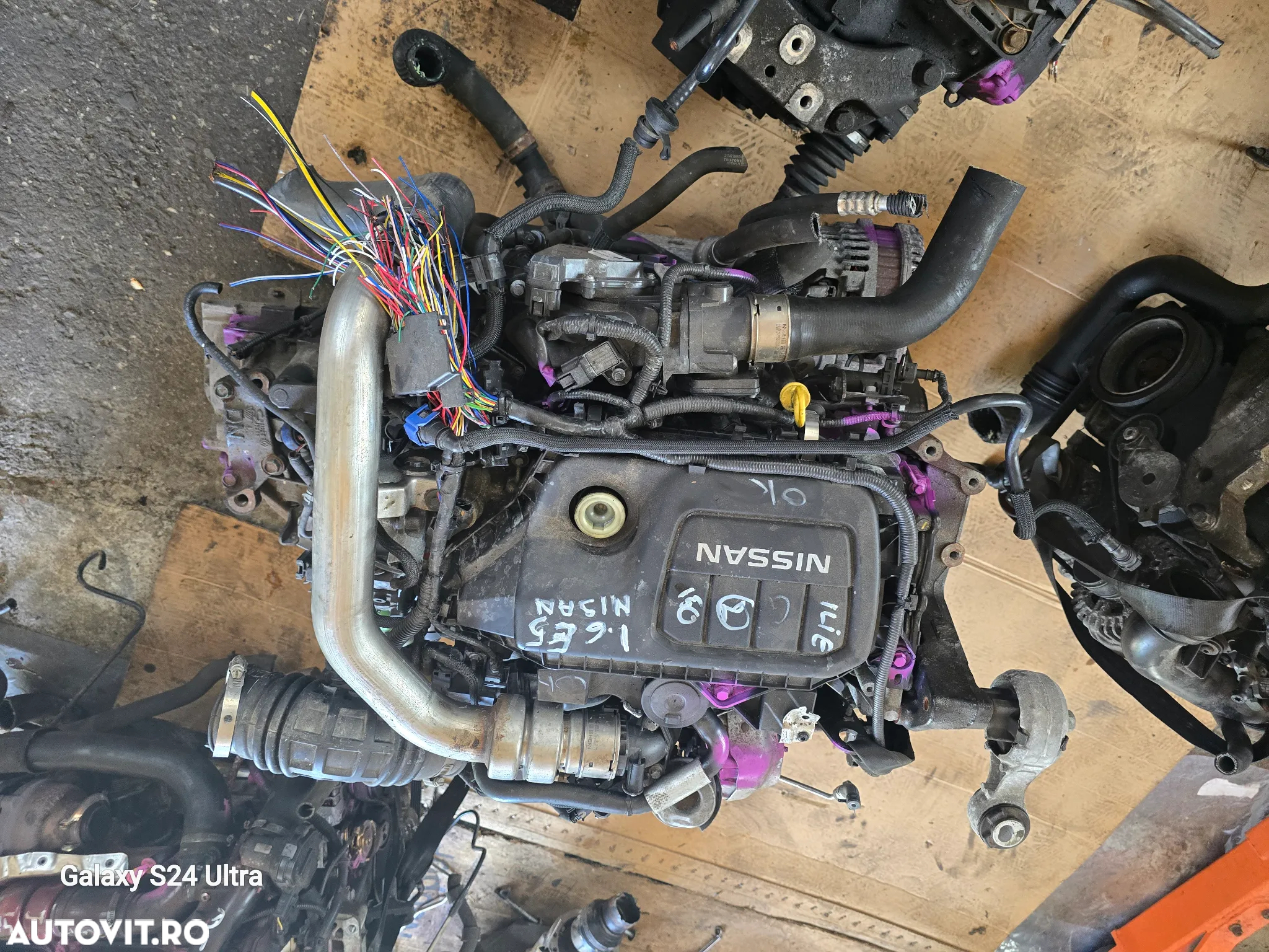 Motor Nissan Qashqai 1.6 DCI euro 5 an 2014,fara anexe si accesori. - 2
