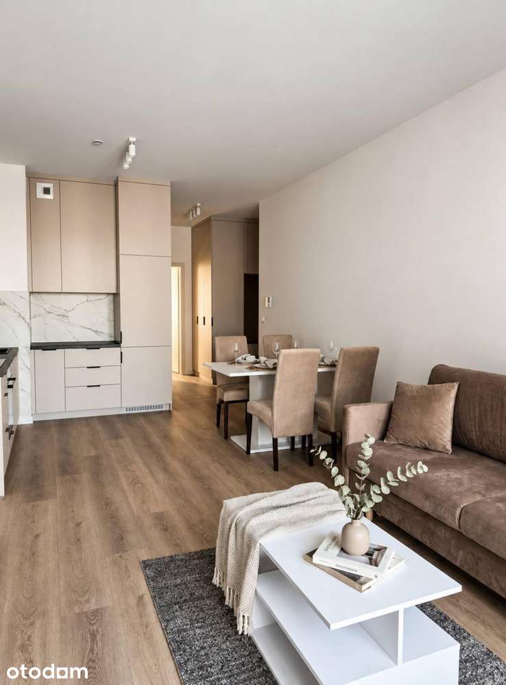 Nowe, 2-pokojowe mieszkanie 45 m² przy ul. Wołoskiej na Mokotowie