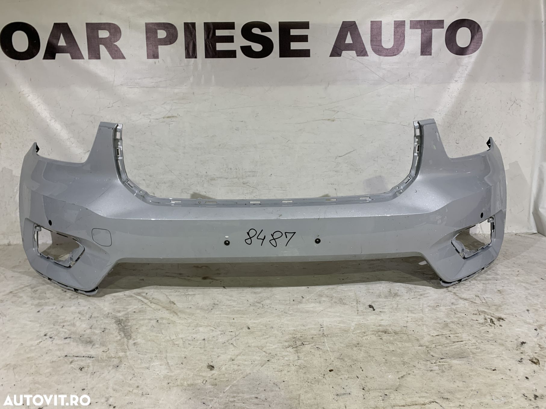 Bara fata Volvo XC40, 2018, 2019, 2020, 2021, 2022, 2023, cod origine OE 31449359, cu gauri pentru senzori de parcare (4). - 1