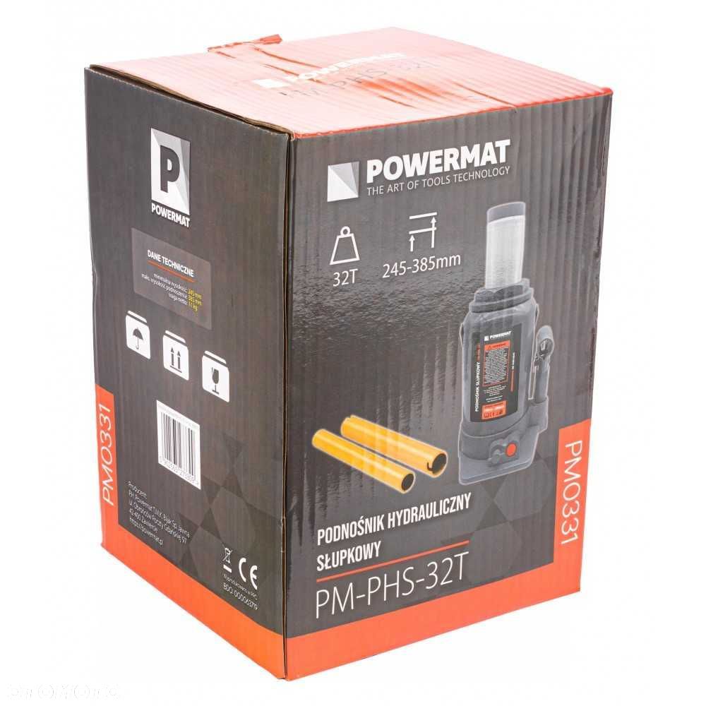 Podnośnik HYDRAULICZNY Słupkowy Lewarek 32T POWERMAT - 6