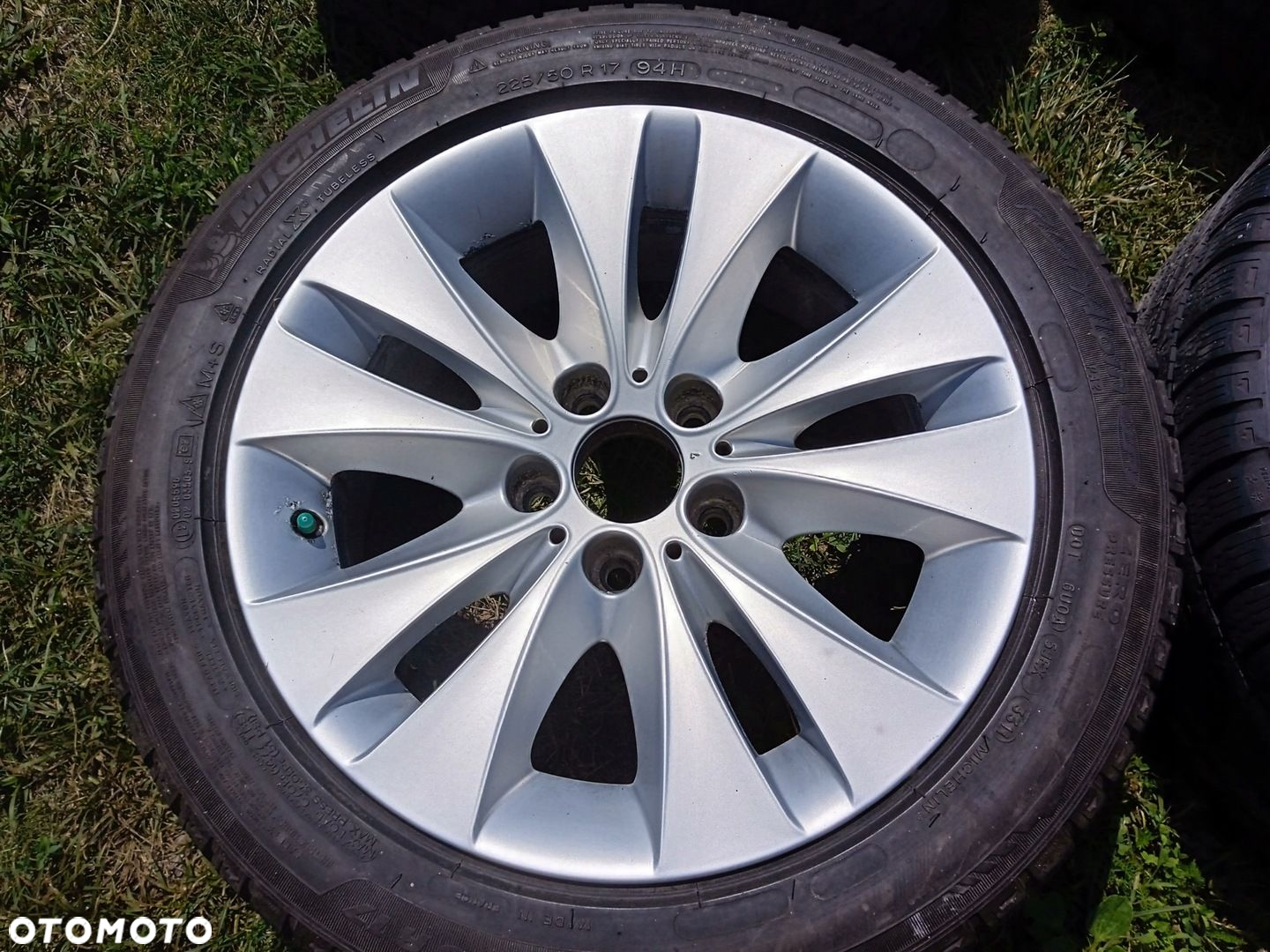 felgi aluminiowe 5x120 BMW 5 3 7 E34 E60 e61 E90 E91 7x16 et20 opony - 4