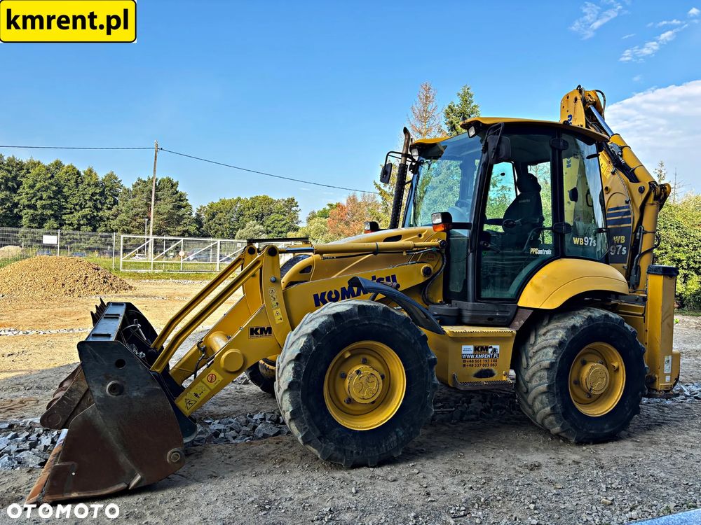 Komatsu WB97S KOPARKO-ŁADOWARKA 2009R. | WB93 JCB 3CX 4CX 5CX CAT 444 434 NEW HOLLAND 115 CASE 695 590 - 15
