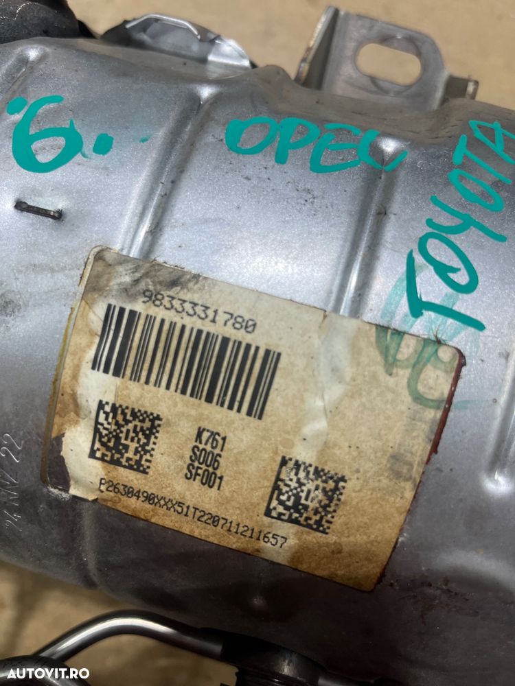 Filtru particule 9833331780 Peugeot 2008 1.5 hdi 2022 - 4