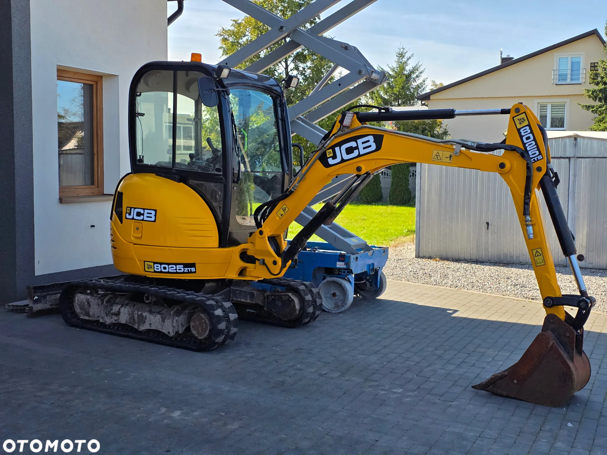 JCB JCB 8025 ZTS mini koparka sprowadzona 3 łyżki 8026 1 wł ładna - 11