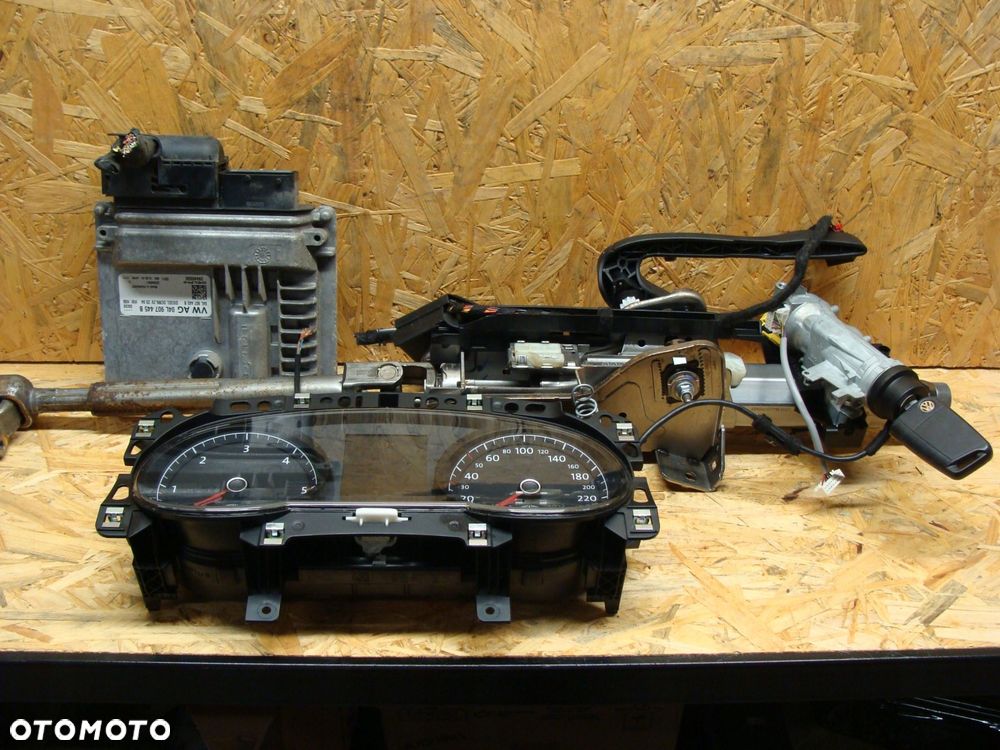 komputer sterownik silnika ecu zestaw 04l907445b sportsvan 1.6 tdi - 6