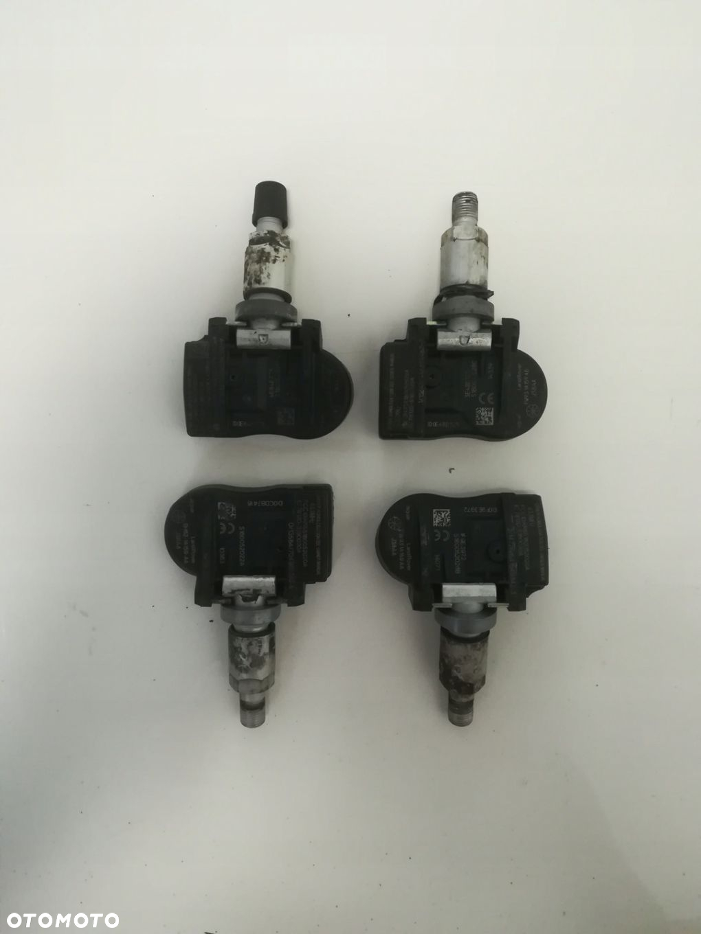 JAGUAR F-TYPE X152 XE X760 XF X260 X250 LAND ROVER DISCOVERY IV L319 SPORT L550 FREELANDER L359 RANGE ROVER EVOQUE L538 SPORT L320 VOGUE L322 CZUJNIK CIŚNIENIA OPON TPMS 433 KOMPLET 4 SZTUKI ORYGINAŁ - 3