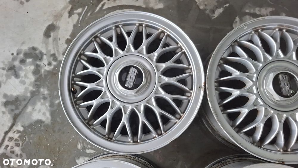 4szt Oryginalne Felgi Aluminiowe VW BBS 15" 4x100 ET45 6J OEM 1H0601025L Golf III Vento Montaż Wysyłka 10A - 11
