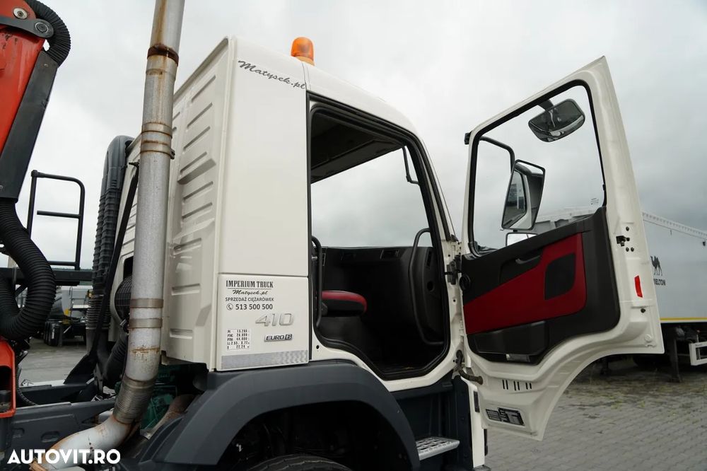 Volvo FMX 410 / 6x4 / CAMION BASCULANTE + HDS PALFINGER 18002-EH A / HYDROBOARD / RADIO CONTROL / EURO 6 / - 36
