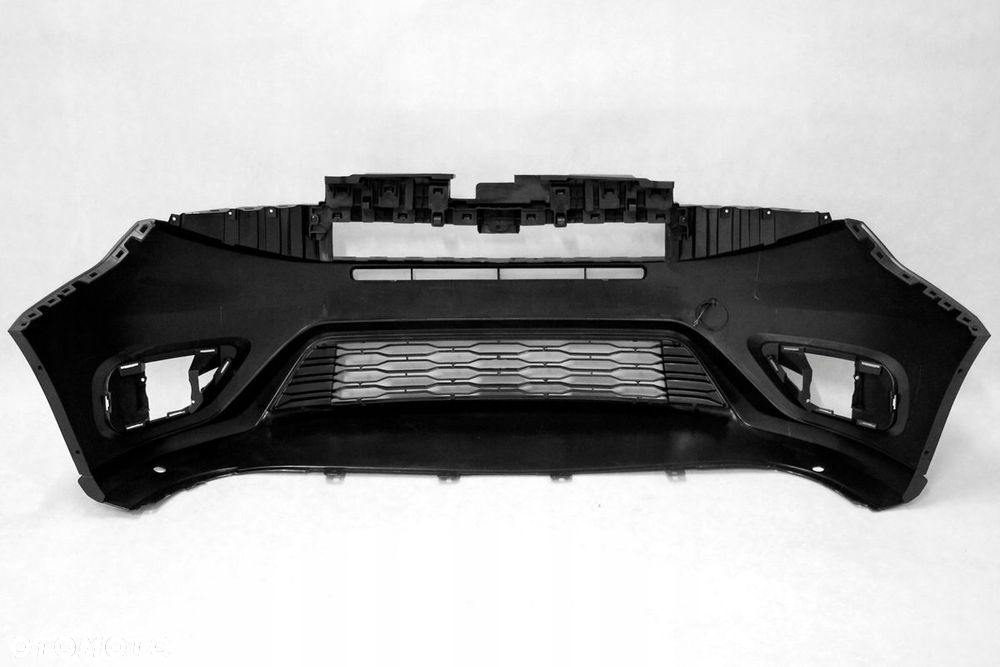 ZDERZAK PRZEDNI PRZÓD FIAT DOBLO II LIFT 15-22 CZARNY STRUKTURA - 2