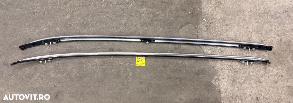 Bara ,bare cromate longitudinale plafon TOYOTA AURIS combi an 2013-2018 - 1