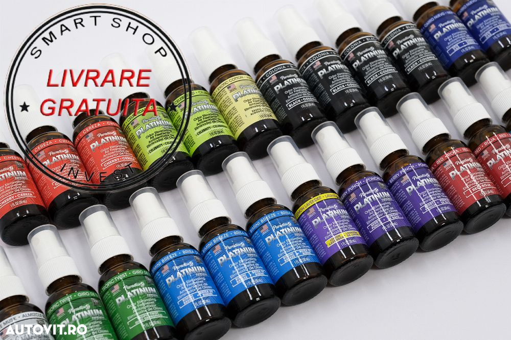 Paradise Fresh Air Odorizant Spray Seria Platinum 25 Bucati Asortat- livrare gratuita - 6