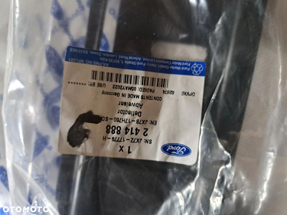 ślizg mocowanie zderzaka tylnego tył Ford Focus MK-4 IV 2414888 JX7B-17H760-SD Deflektor Deflector zderzaka Ford Focus IV MK-4 - 3