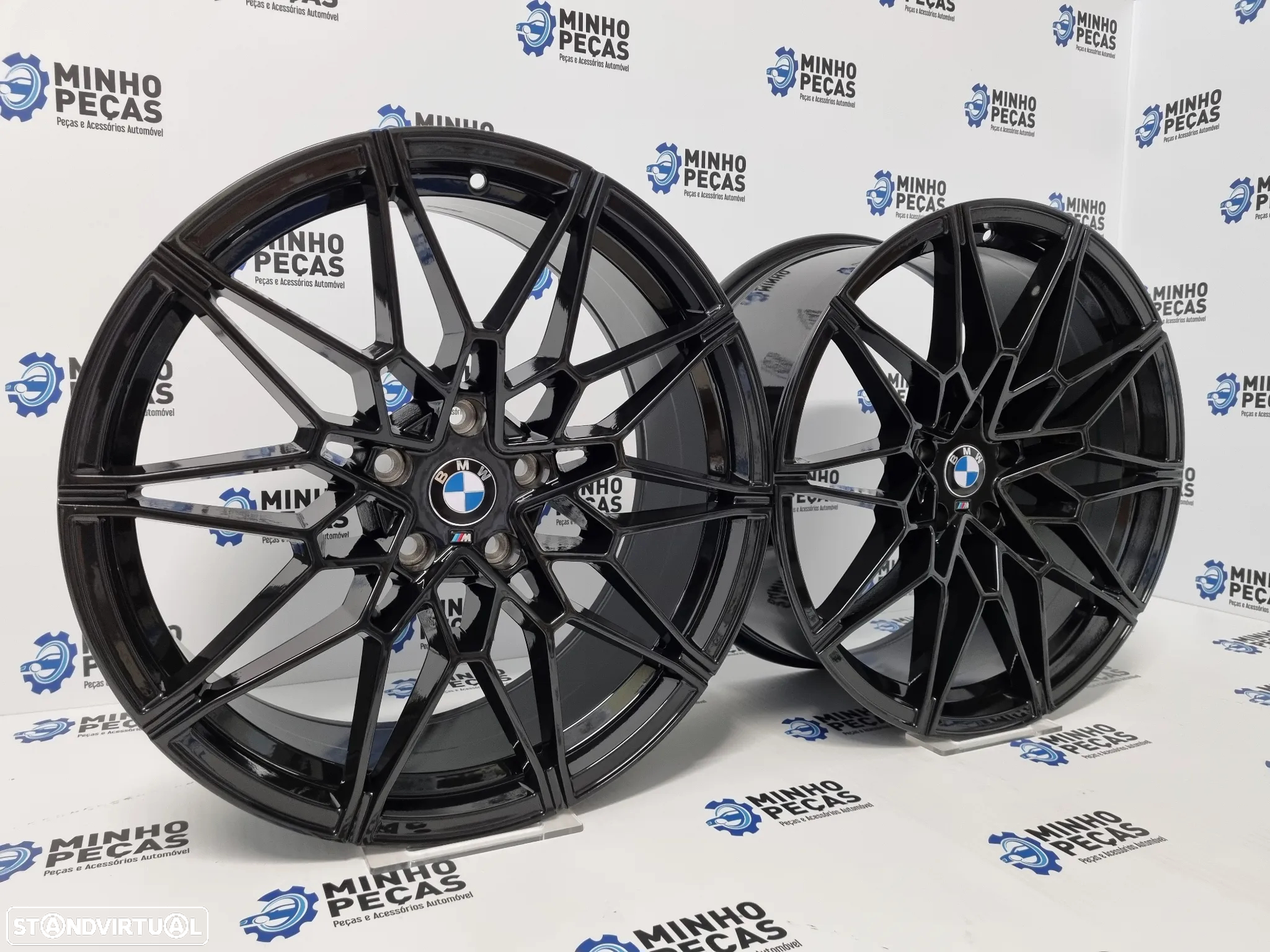 Jantes BMW 826M M4 Competition 2021 em 20 (5x120) Preto Brilho - 3