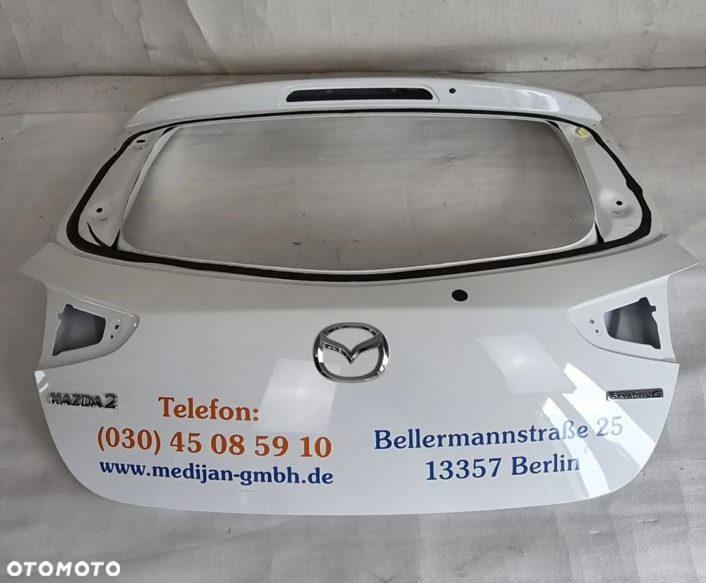 KLAPA BAGAŻNIKA MAZDA 2 III DJ DEMIO IV SKYACTIVE G 2014-2021 - 4