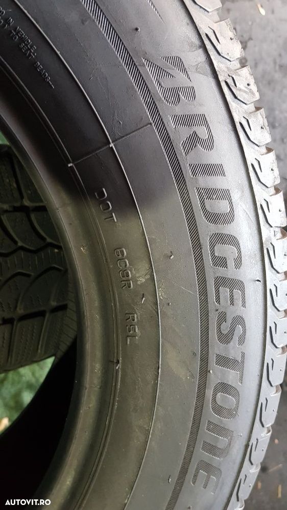 Anvelope 2x245 65 17 brigestone iarna dot 18 mm 5 - 4