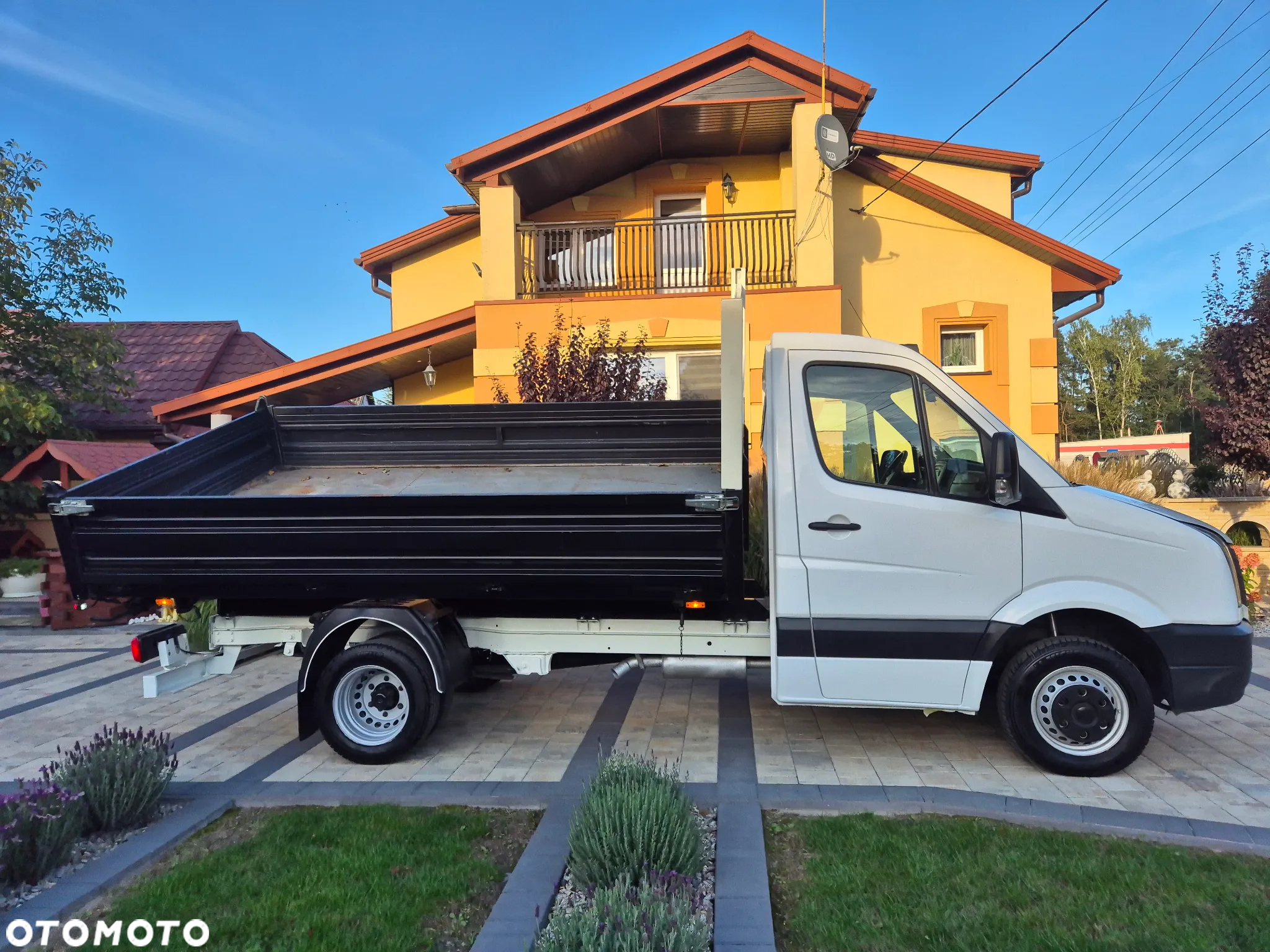 Volkswagen CRAFTER 2.0 165KM WYWROTKA KIPER 3.70 3 STRONY BLIZNIAK - 4