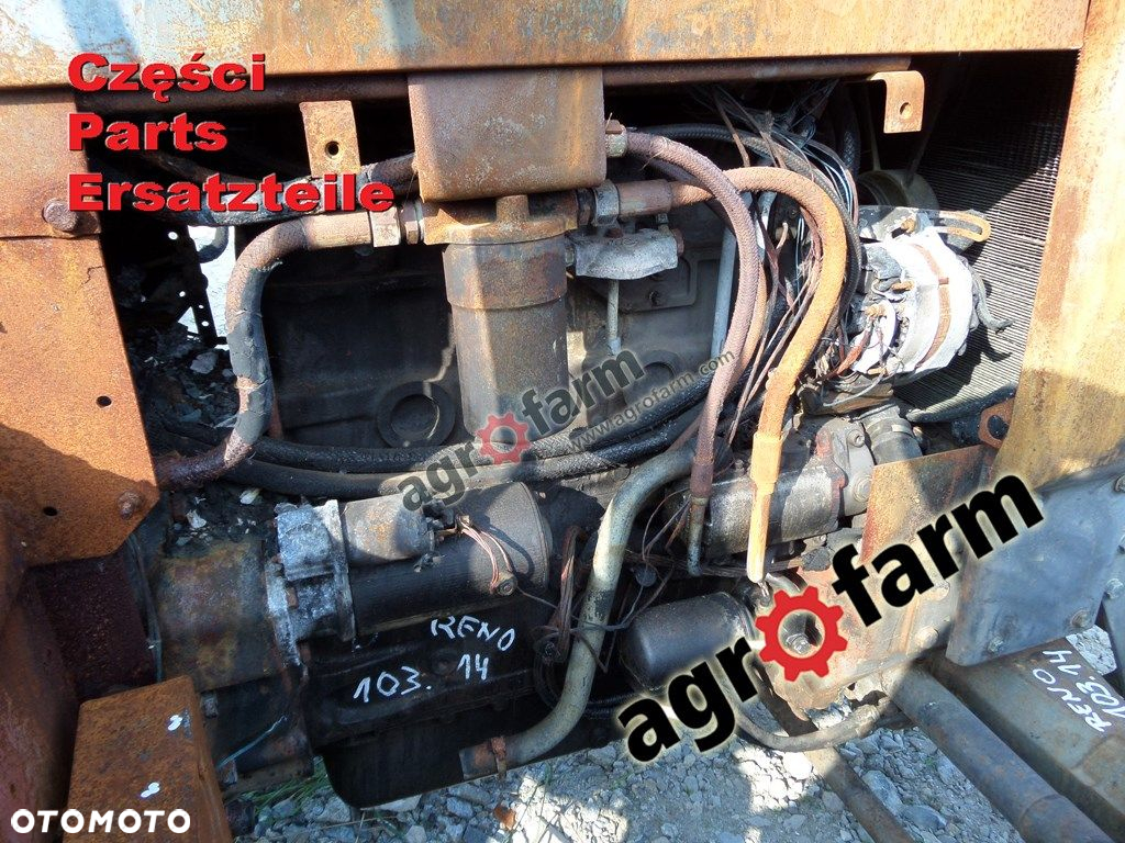 Renault 103-14 części, skrzynia biegów, oś - 4