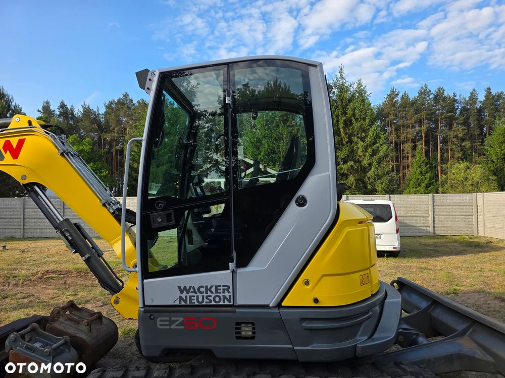 Wacker Neuson EZ50 KLIMA, DŁUGIE RAMIE, NISKI PRZEBIEG, 3 łyżki, super stan! jak CAT 305 / Yanmar Vio50 / Kubota U48 - 2