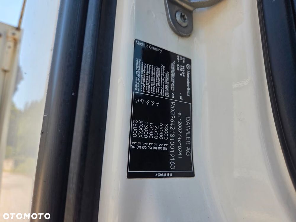 Mercedes-Benz AROCS 3345 AK 6x6 | Wywrotka 3-stronna MOLČÍK | Bordmatic | Euro 6 | 2016r - 11